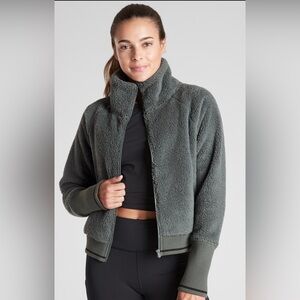 Athleta Tugga Sherpa Jacket - Size Medium